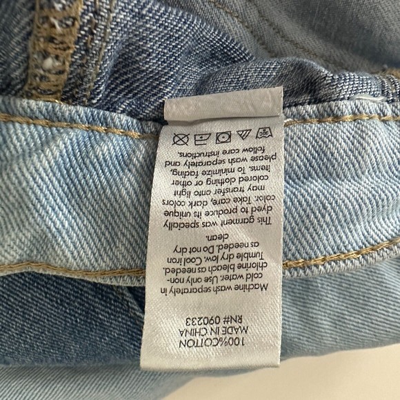 PacSun Womens Two-Tone '90s Boyfriend Carpenter Jeans Size 24 - Picture 9 of 9